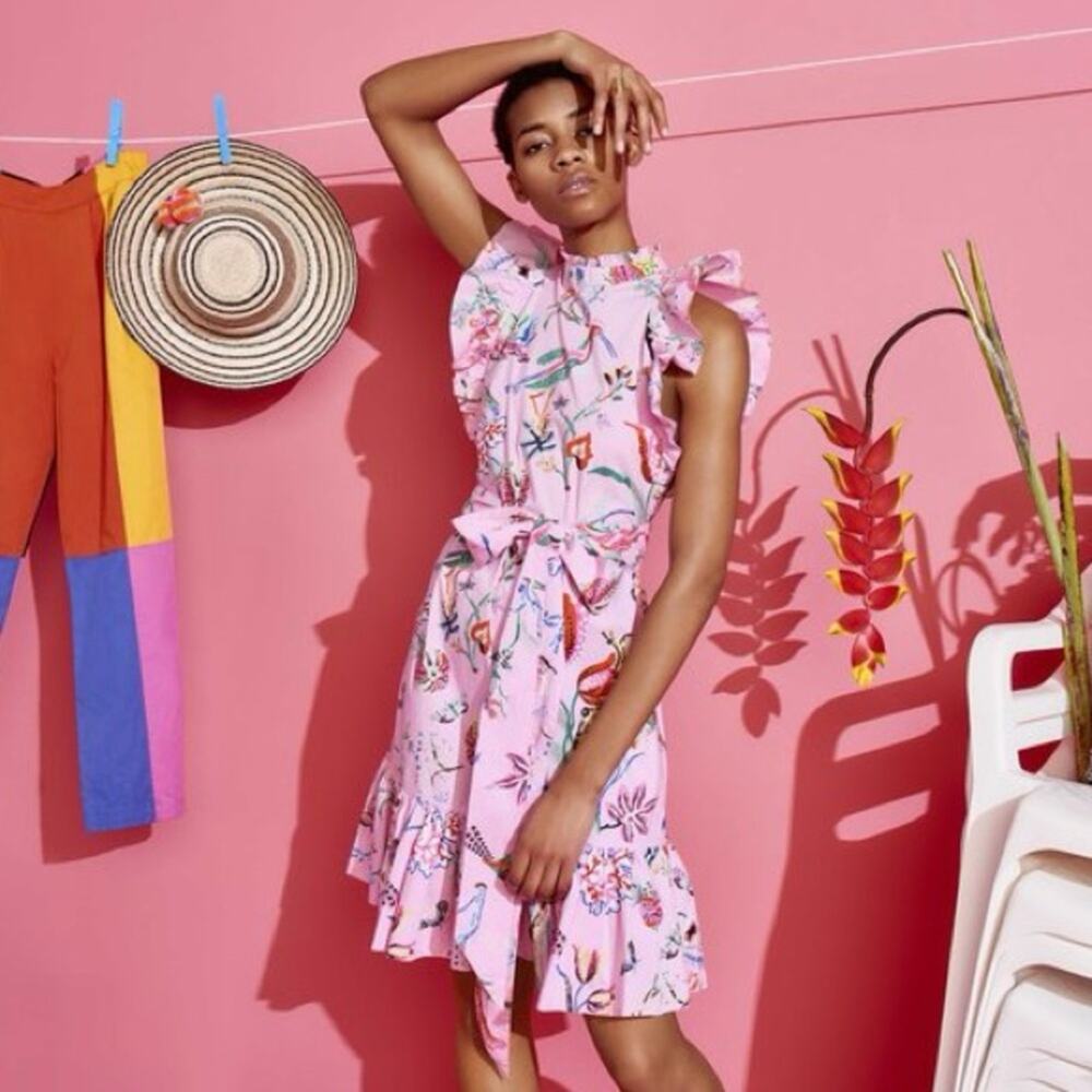 Banjanan Bulbul Floral Dress